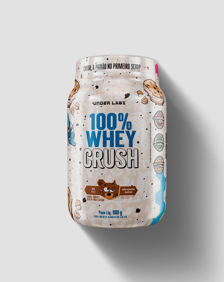 100% WHEY CRUSH 900G POTE - UNDER LABZ - imagem 4