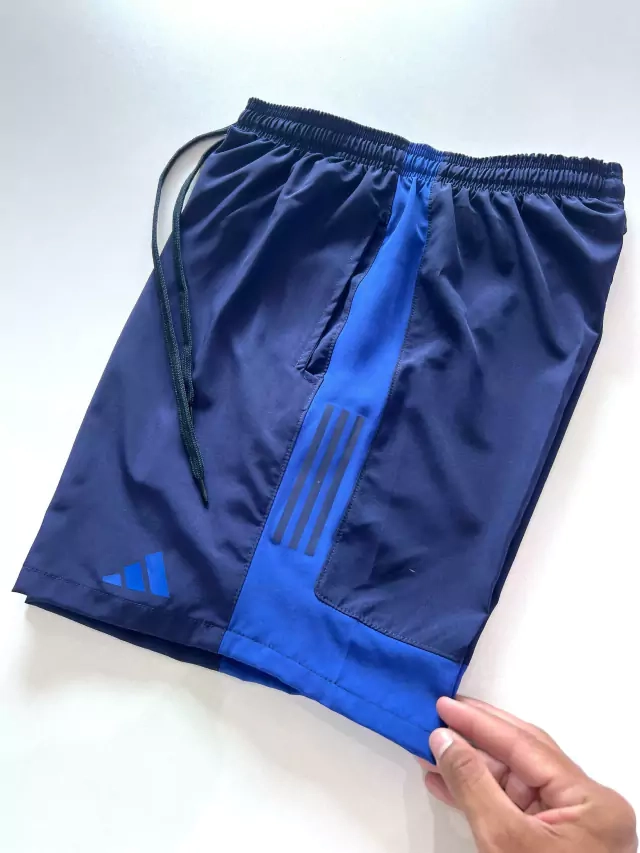 Short Elastano Premium Adidas Essentials Navy Blue - imagem 4