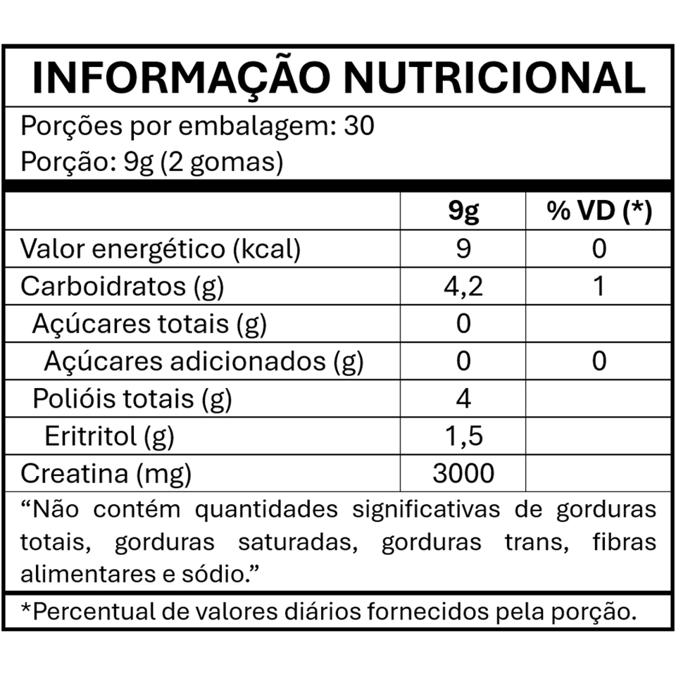 Creatina em Gomas Sunflower - Zero Açúcar - imagem 3