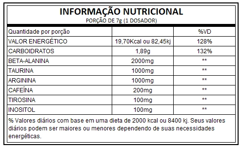 HOOLIGAN 210G PRÉ TREINO - CANIBAL INC - imagem 3