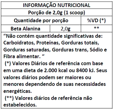 BETA ALANINA pure 120g New Millen  - imagem 2