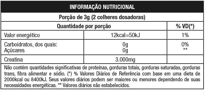 Creatina UP Nutrata 300g pura  - imagem 3
