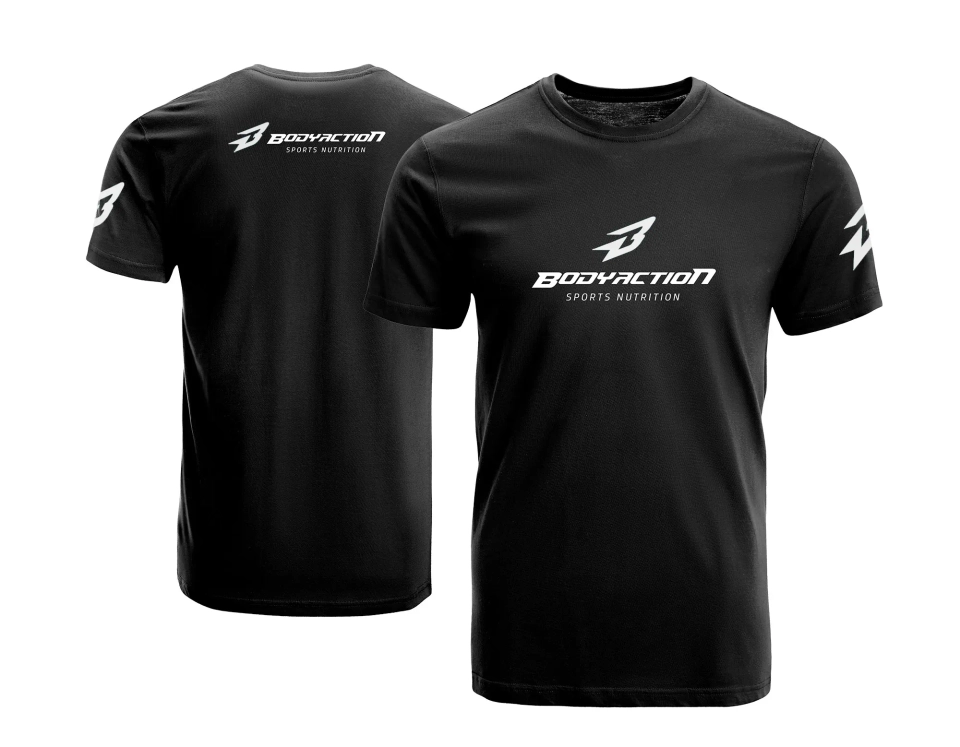 CAMISETA PRETA MASCULINA Bodyation - imagem 2