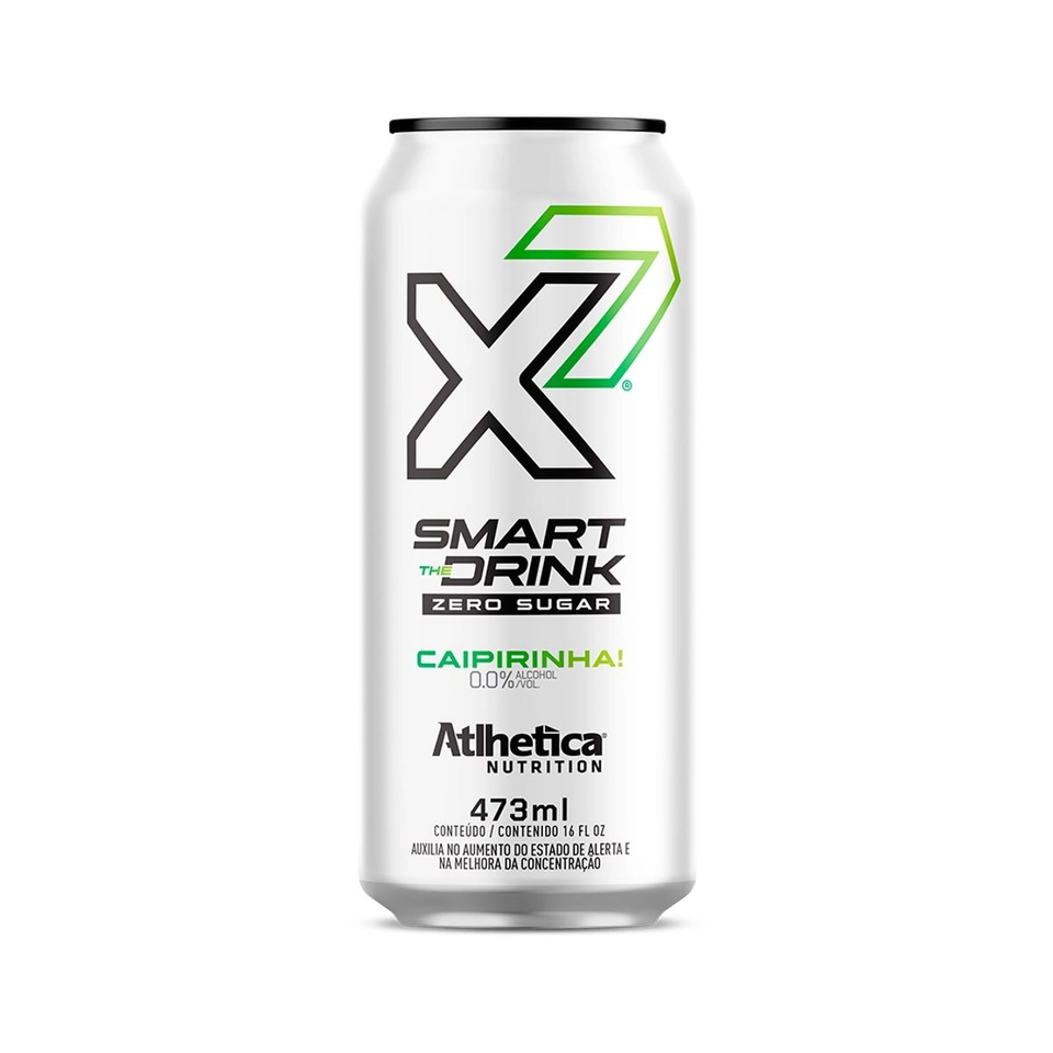 Energético X7 Smart The Drink 473ml

Athletica Nutrition  - imagem 1