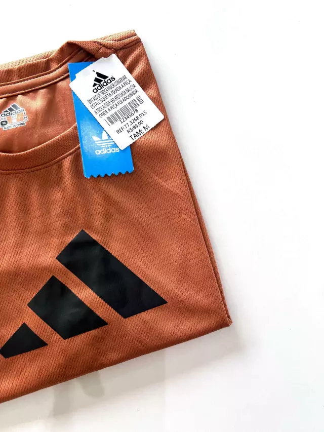 Camisa Dri Fit Adidas BIG - Marrom - imagem 2