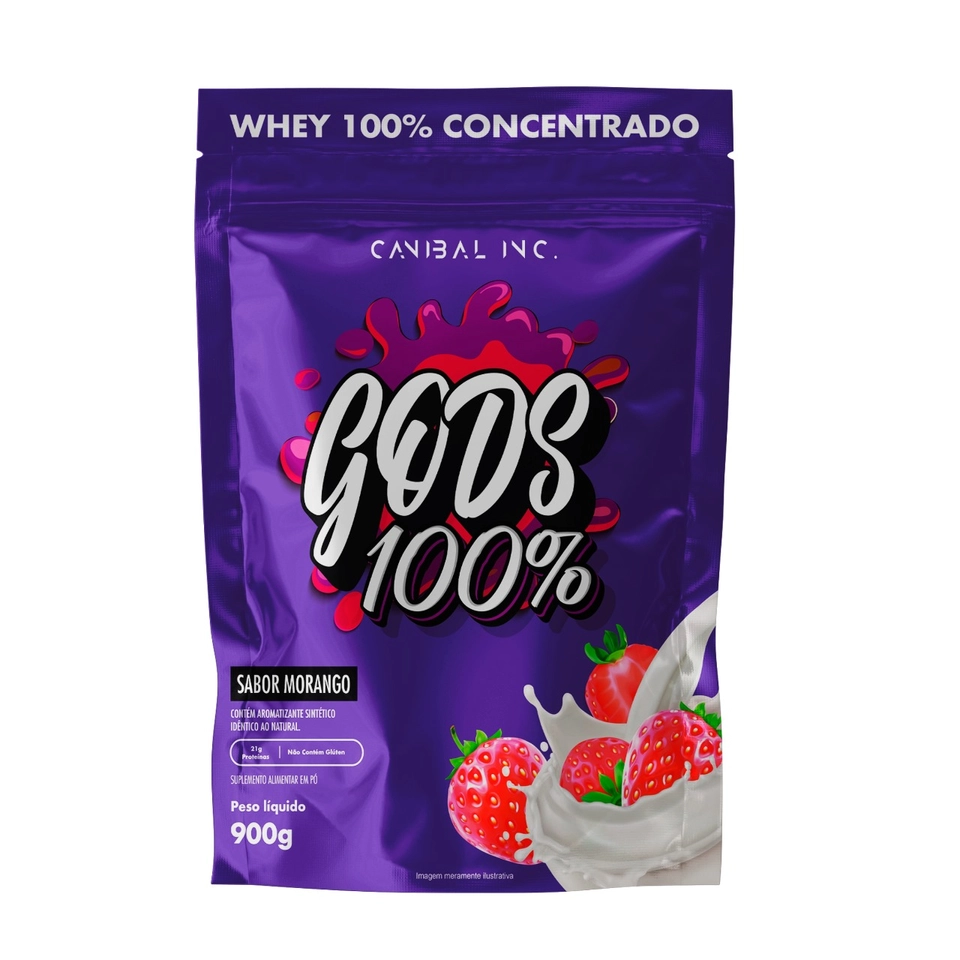 GODS 100% 837G  (REFIL) - CANIBAL INC - imagem 2