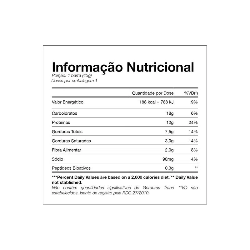 BARRA DE PROTEÍNA GOURMET C/ COLOSTRO - unidade 01 - imagem 2