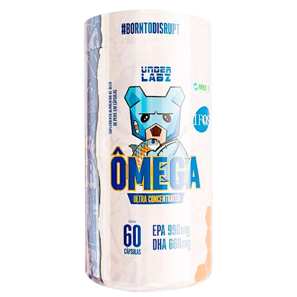 Ômega 3 Ultra Concentrado (60caps) - Under Labz