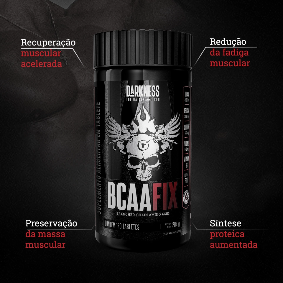 BCAA FIX 4500Mg Tab DARKENESS - imagem 3