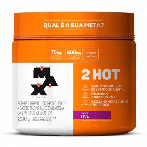 2 HOT (200G) - MAX TITANIUM - imagem 1