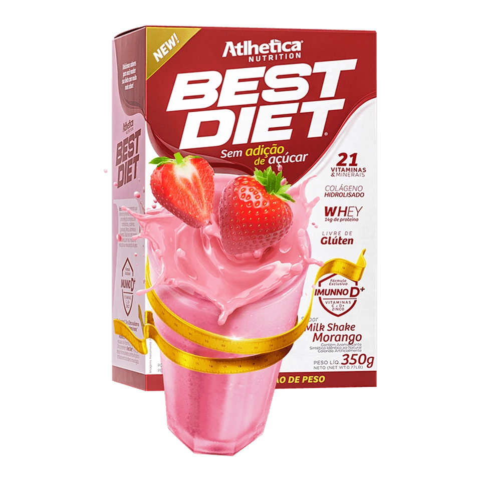 Best Diet Milk Shake Athletica Nutrition  - imagem 2