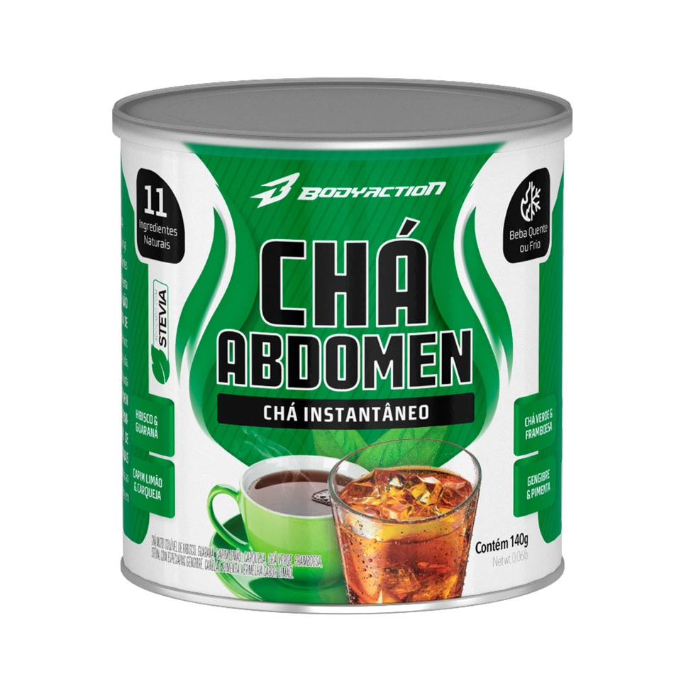 Chá Abdomen | 11 Extratos Naturais | 140g - Bodyaction - imagem 1