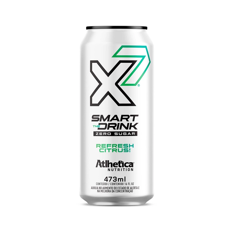 Energético X7 Smart The Drink 473ml

Athletica Nutrition  - imagem 2