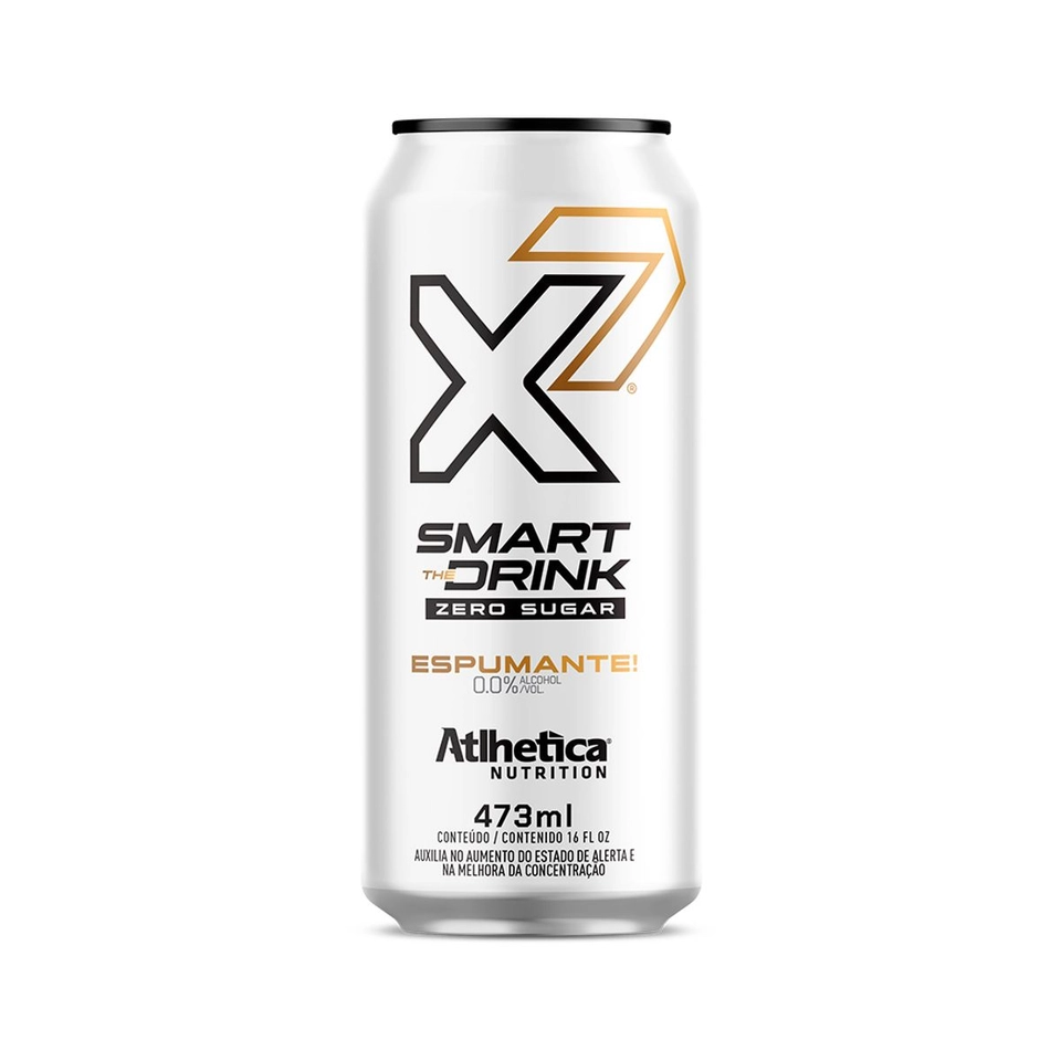 Energético X7 Smart The Drink 473ml

Athletica Nutrition  - imagem 4