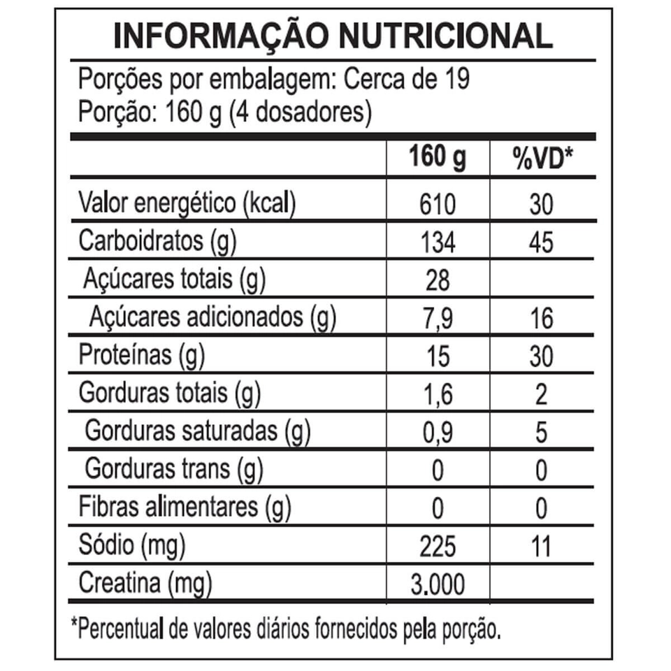 Creamass Hipercalórico (3kg) Integralmédica - imagem 2