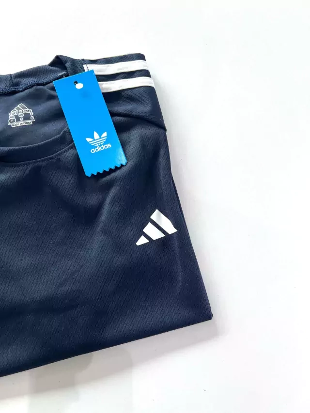 Camisa Adidas 3 Listras R2 - Chumbo - imagem 2