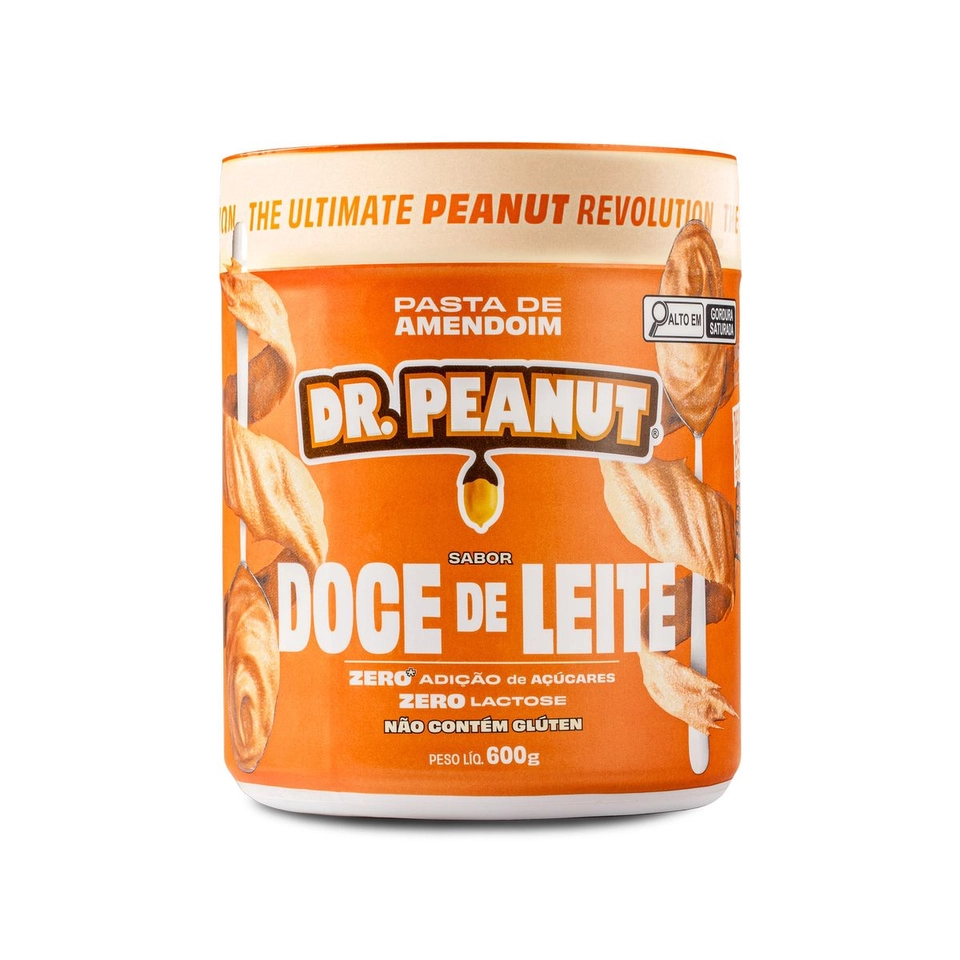 Pasta de amendoim Dr Peanut 600g - imagem 1
