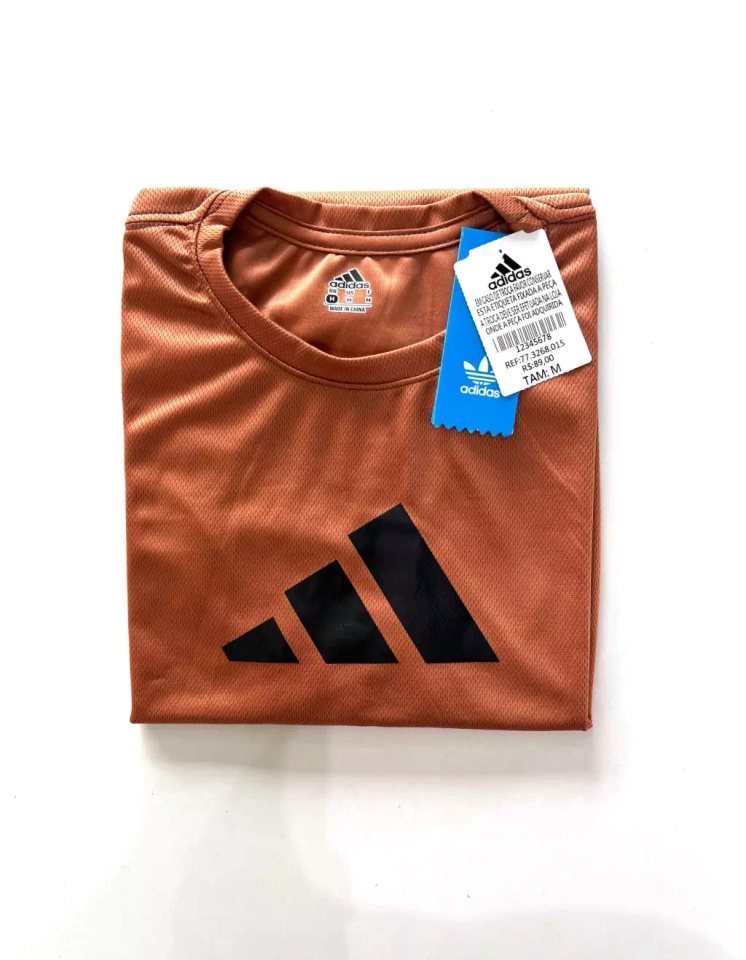 Camisa Dri Fit Adidas BIG - Marrom - imagem 1