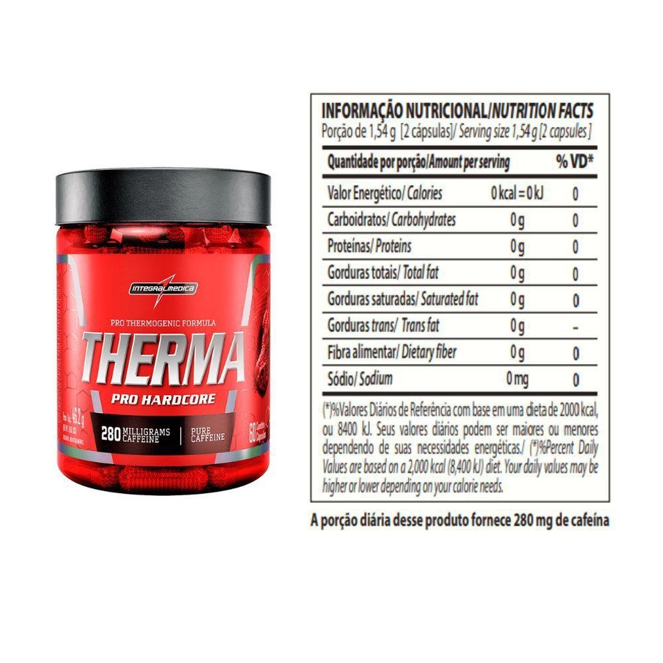 Therma Pro Hardcore 60cap. Integralmedica - imagem 2