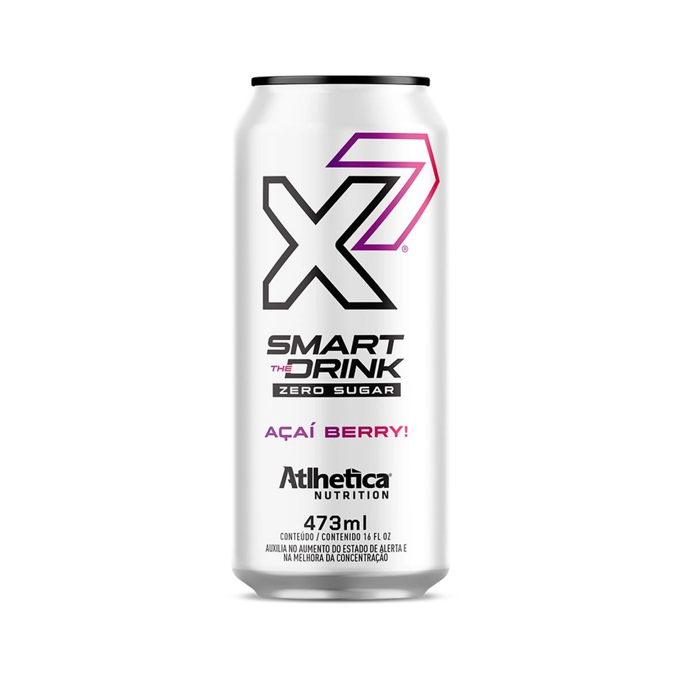 Energético X7 Smart The Drink 473ml

Athletica Nutrition  - imagem 3