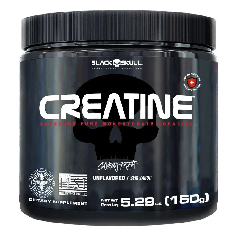 CREATINE - CREATINA MONOHIDRATADA - 150G Black Skull - 1