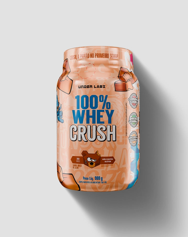 100% WHEY CRUSH 900G POTE - UNDER LABZ - imagem 3