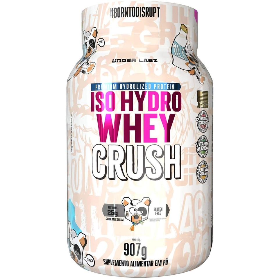 Iso Hydro Whey Crush  (907g) - Under Labz - imagem 2
