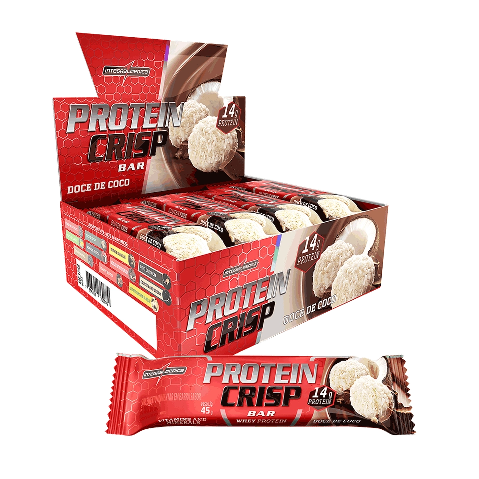Protein Crisp Bar Integralmedica uni. 01 - imagem 2