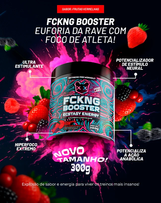 FCKNG BOOSTER 300G - UNDER LABZ  - imagem 2