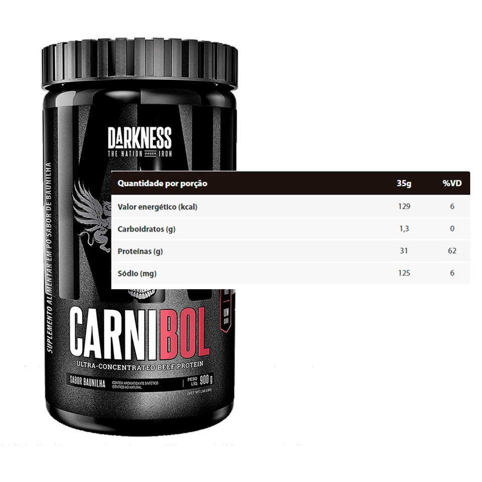 CARNIBOL - DARKNESS (900G) INTEGRALMEDICA - imagem 4