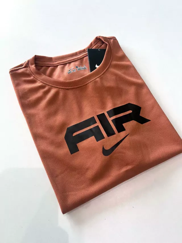 Camisa Dri Fit Nike AIR BIG - Marrom - imagem 4