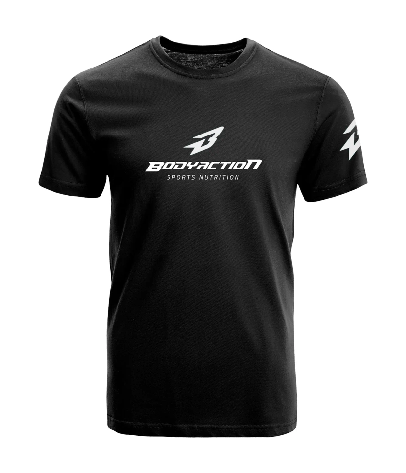 CAMISETA PRETA MASCULINA Bodyation - imagem 1