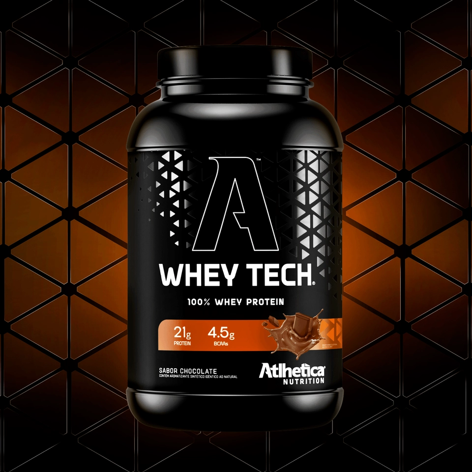 Whey Tech 900g Athletica Nutrition - 7
