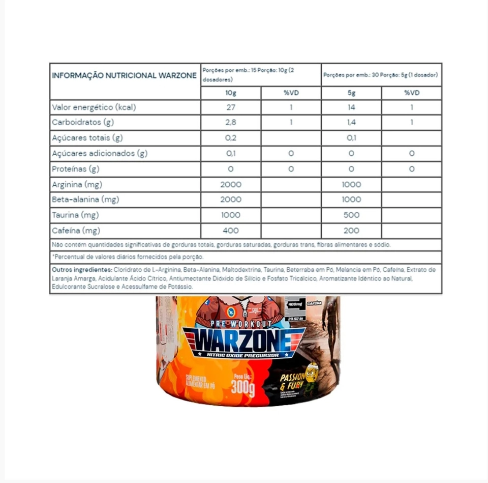 Warzone 300g  Under Labz - 3