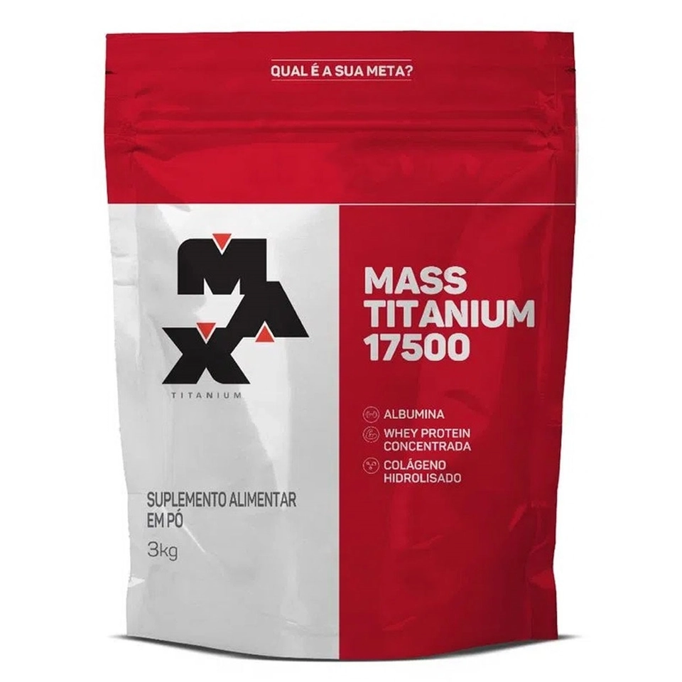 Mass Titanium Refil 3Kg - Max Titanium - imagem 1