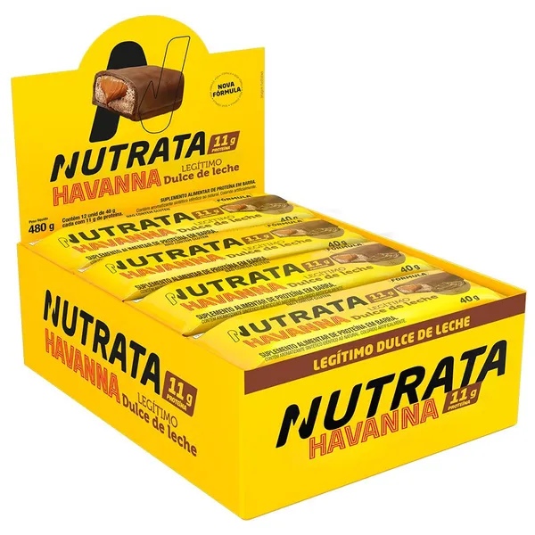 NUTRATA WHEY GREGO HAVANNA 40G  BARRA - imagem 3