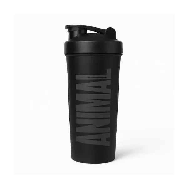 Coqueteleira / Shaker Animal Pak Preta - 600ml - Universal Nutrition - imagem 1