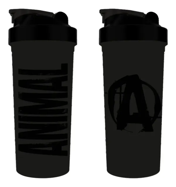 Coqueteleira / Shaker Animal Pak Preta - 600ml - Universal Nutrition - imagem 2