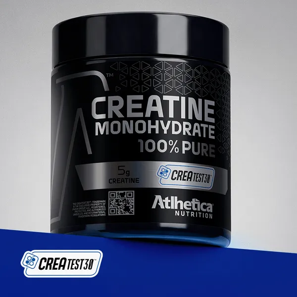 CREATINE 100% PURE CREATEST30 (300G) Atlhetica Nutrition - imagem 3