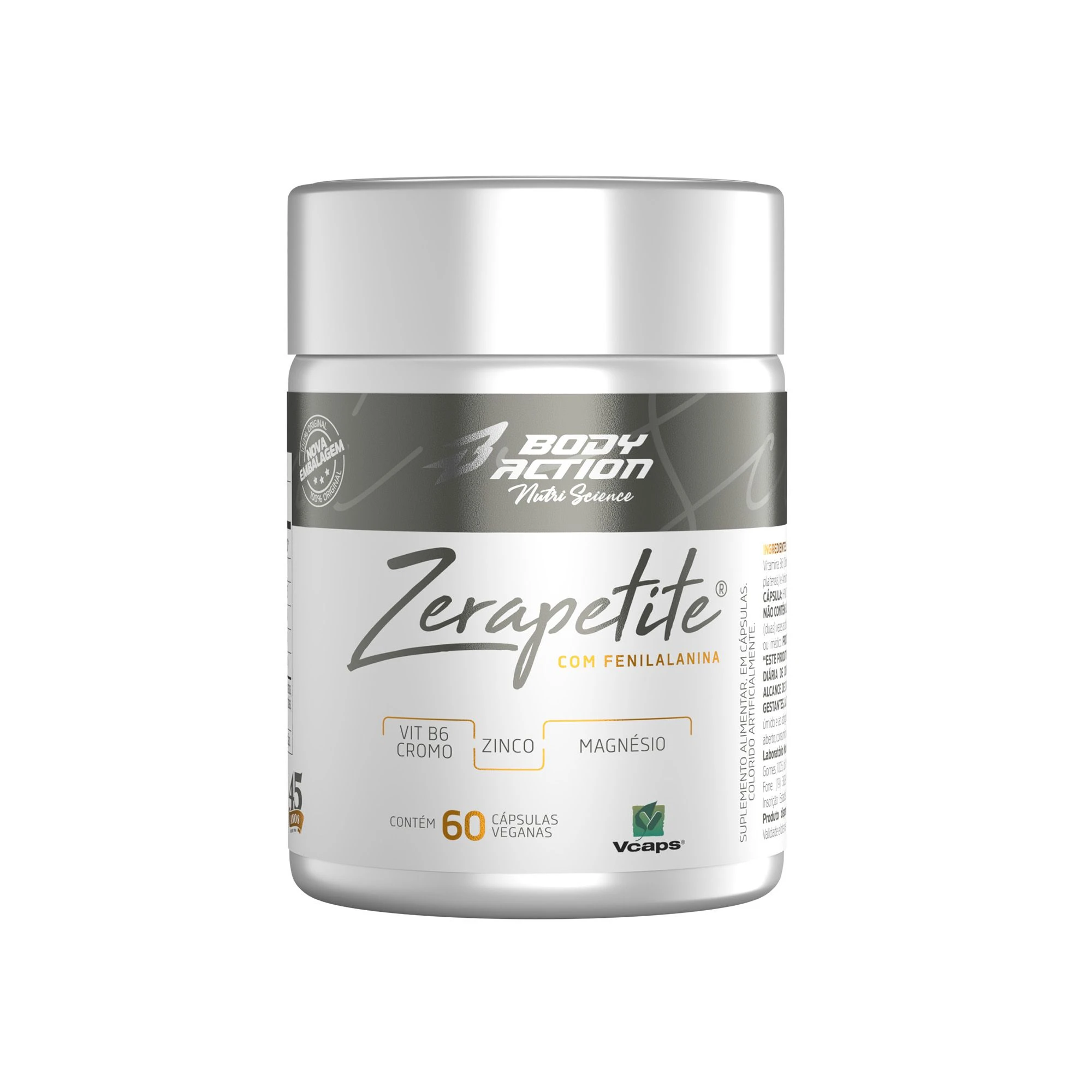 Zerapetite | 60 Cápsulas - Bodyaction - 1