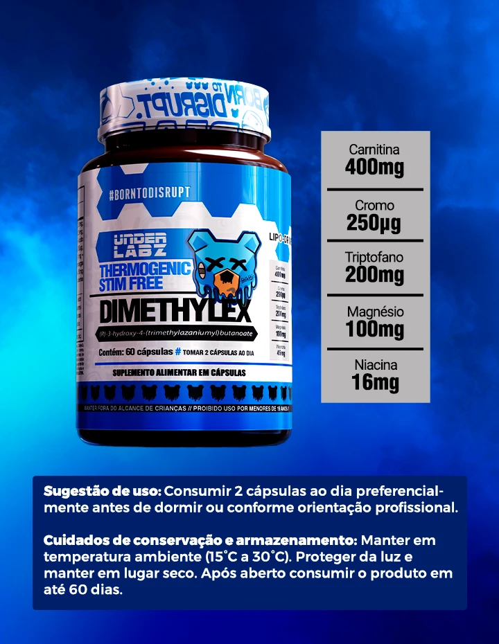Dimethylex Stim Free Under Labz 60 Caps - 3