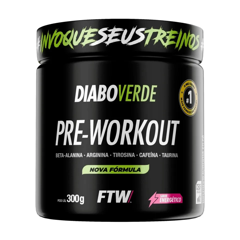 Diabo verde Pre-workout - 300g FTW - 1