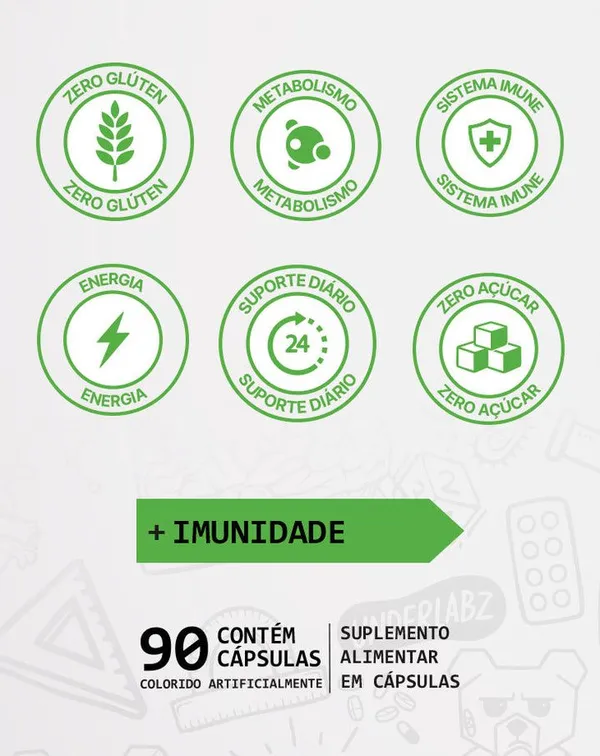 Multivitamínico (90 Caps) - Under Labz - imagem 3