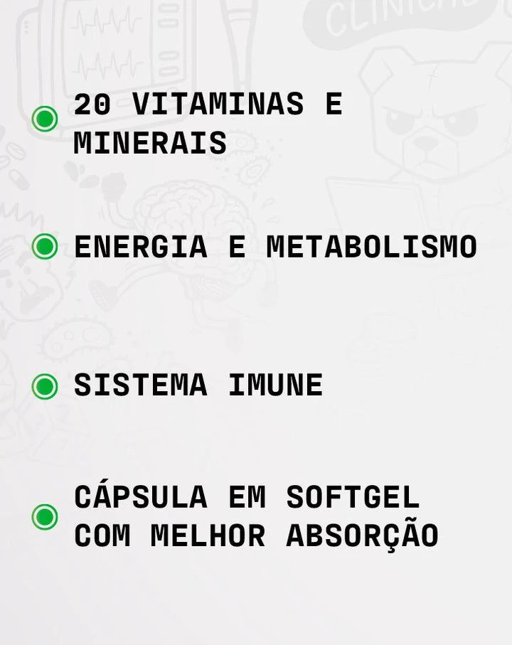 Multivitamínico (90 Caps) - Under Labz - 5