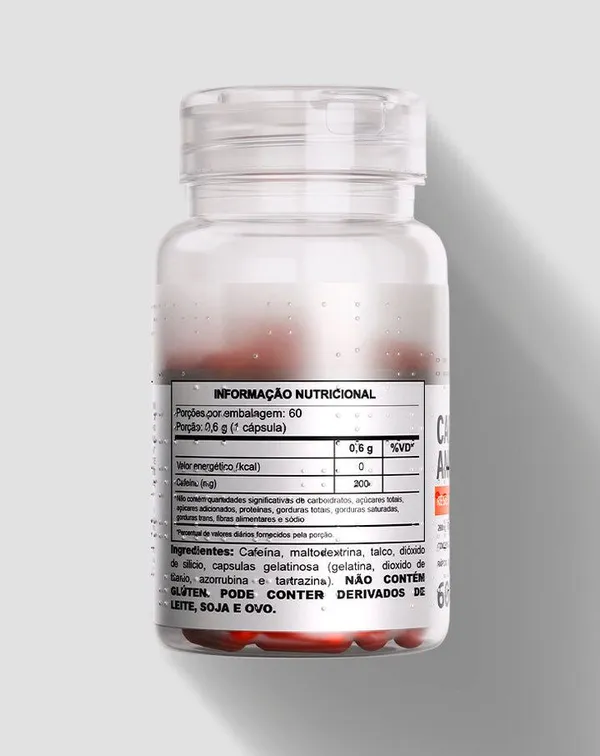 Cafeína Anidra 60 Cápsulas - Under Labz Natural - imagem 2