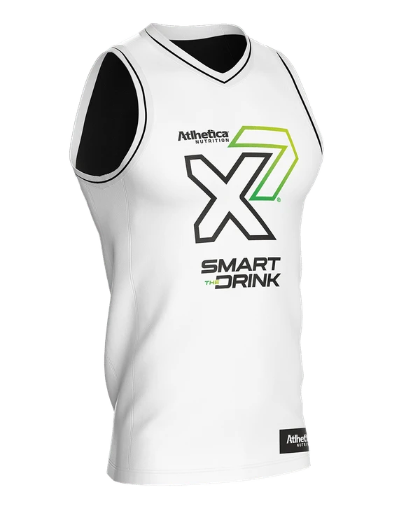 Regata Basqueteira X7 Smart The Drink - Branca Tamanho Único - 5