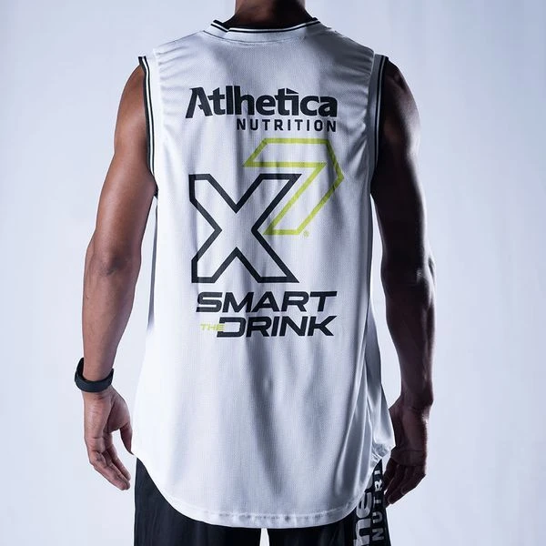Regata Basqueteira X7 Smart The Drink - Branca Tamanho Único - 2