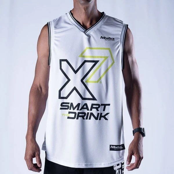 Regata Basqueteira X7 Smart The Drink - Branca Tamanho Único - 1