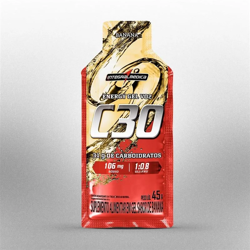Energy Gel VO2 C30 Unidade  Integralmedica  - 1