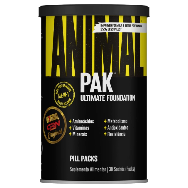 Animal Pak (30 Packs) - Universal Nutrition - imagem 1
